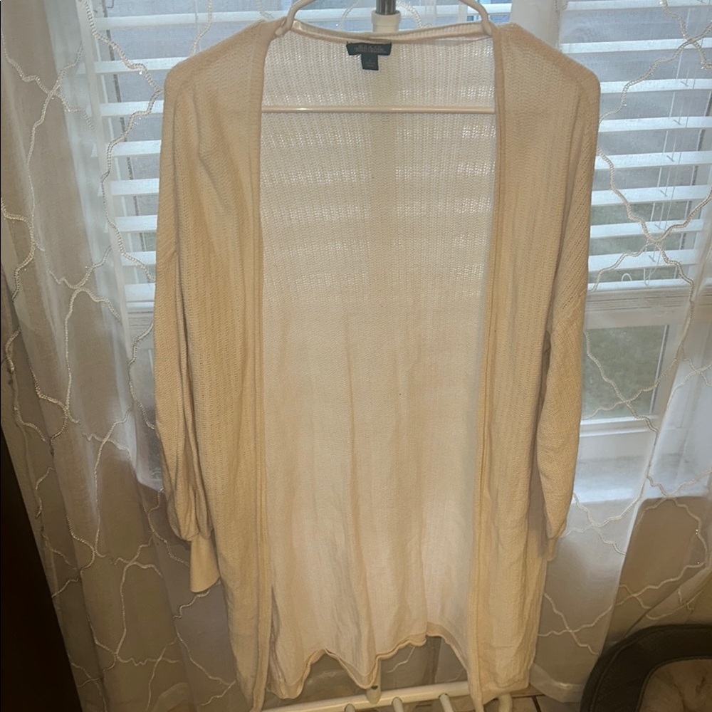 Wild Fable Cream Knit Cardigan Sweater